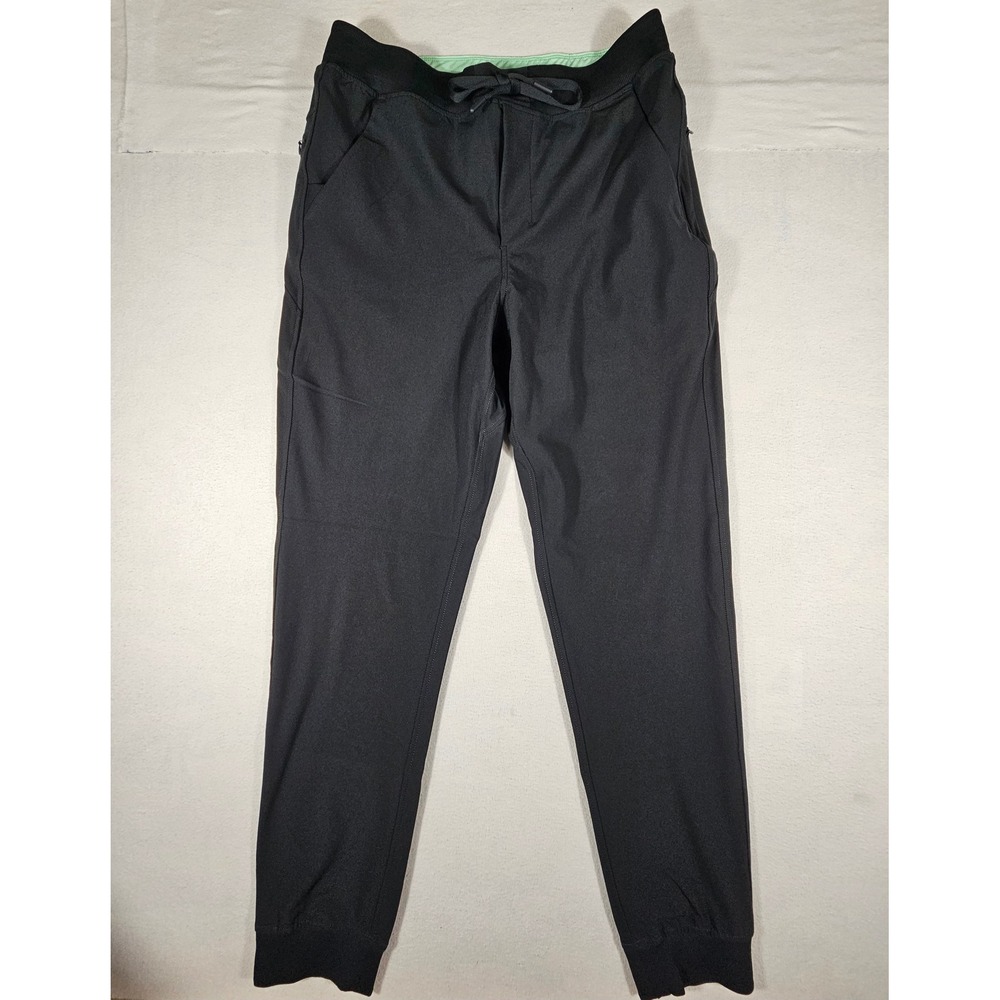 Birddogs Men XL Black Joggers‎ Mint Green Liner Drawstring Athletic Pants XL